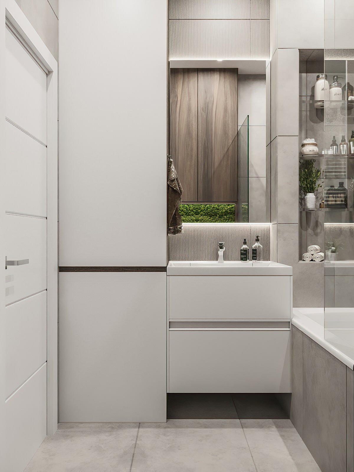 Дизайн-проект 2-х комнатной квартиры