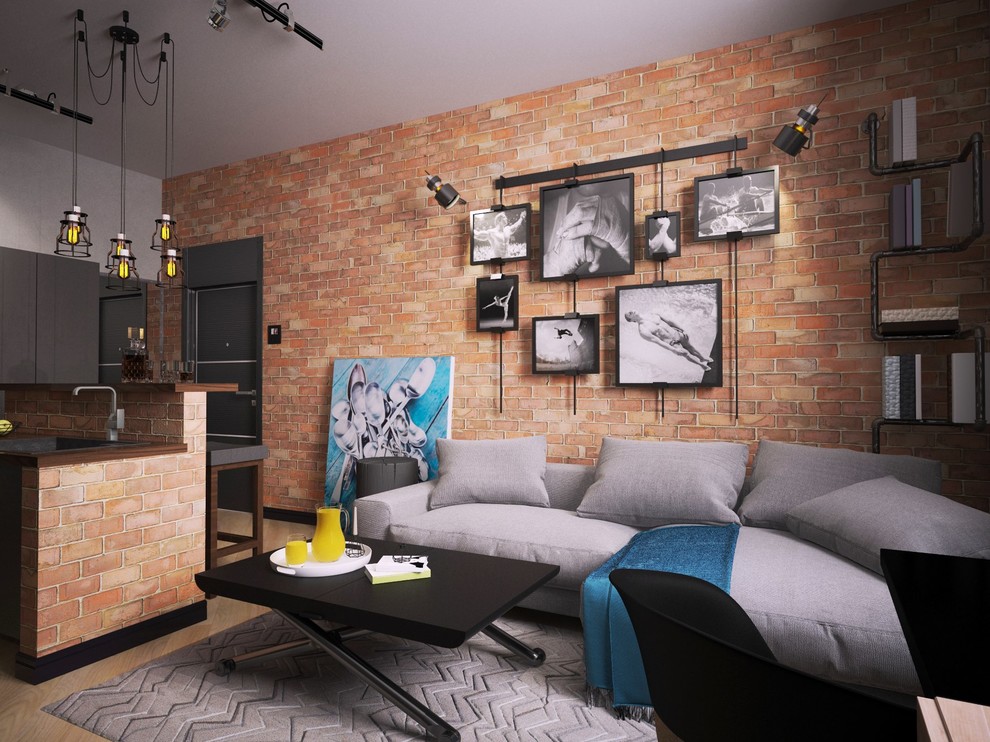 Гостиная-кухня