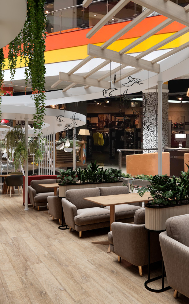 Дизайн интерьера кафе