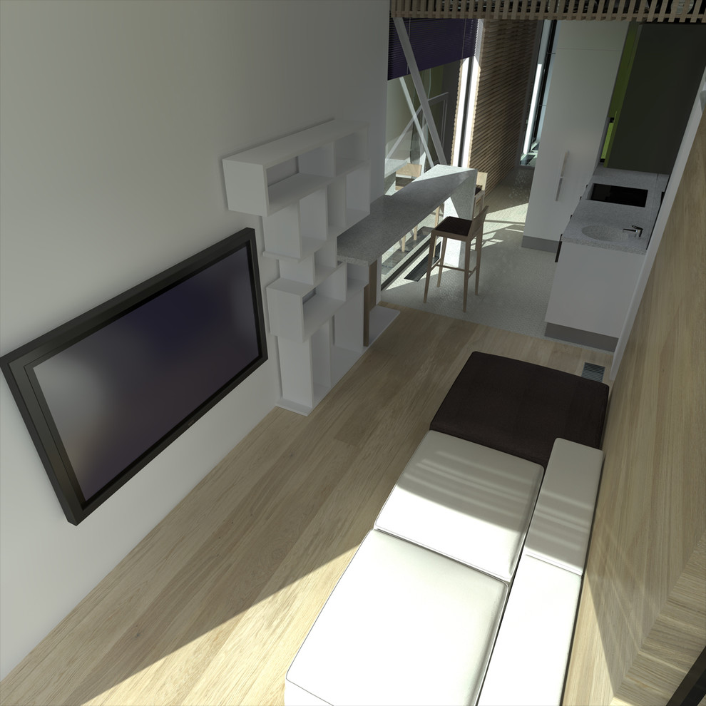 Малый гостевой дом из грузовых морских контейнеров