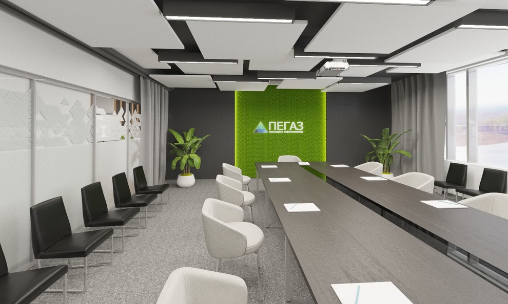 Дизайн интерьера Научно-Исследовательского и Проектного Института "ПЕГАЗ"