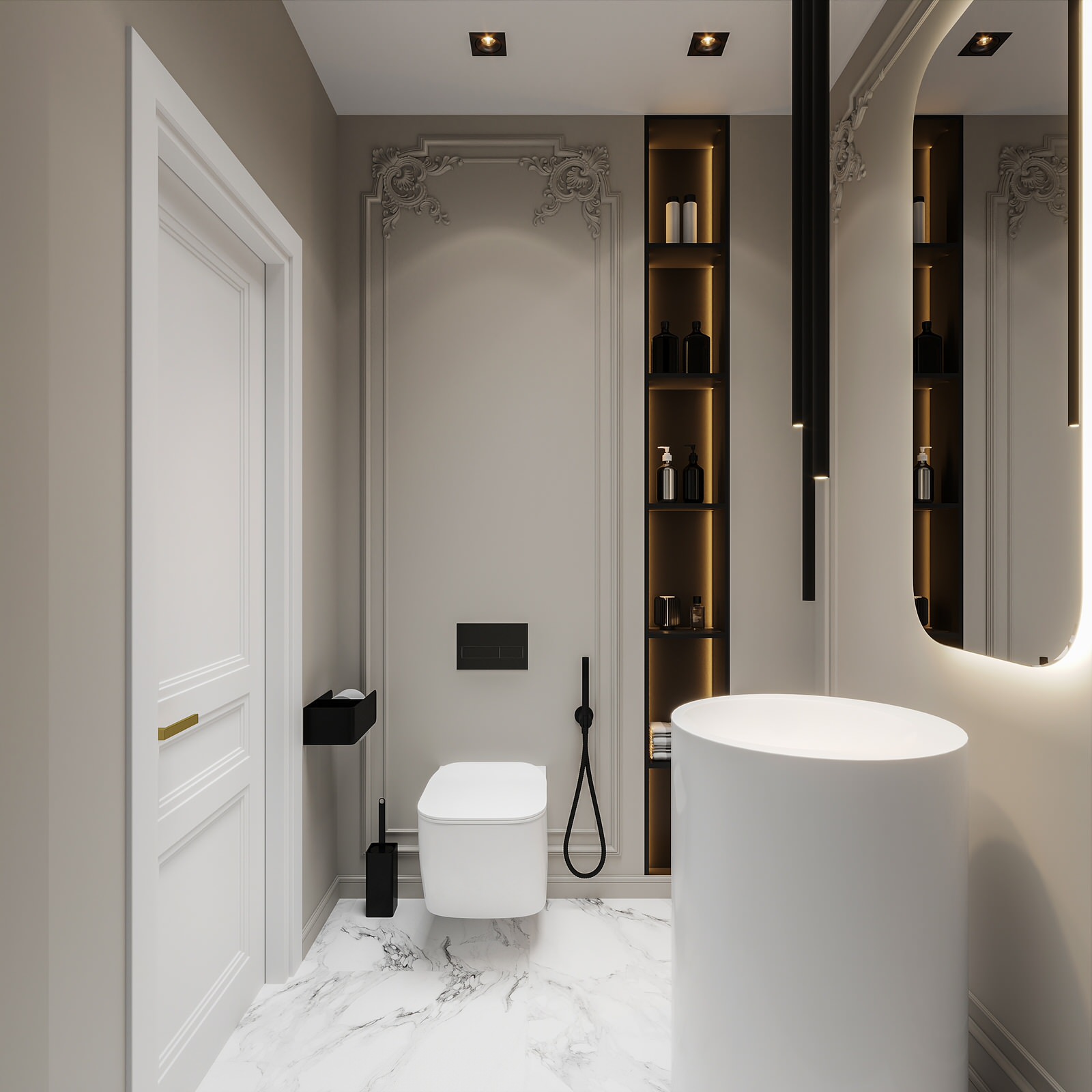 Дизайн-проект жилого дома в КП «Папушево» 409.8 кв.м