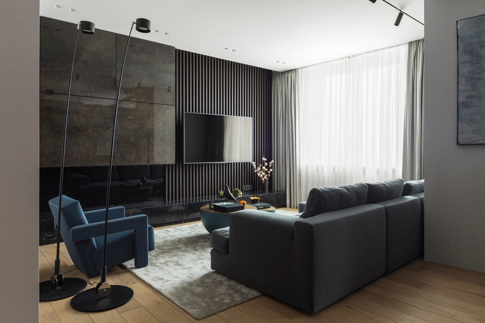 Интерьеры апартаментов на Мосфильмовкой улице