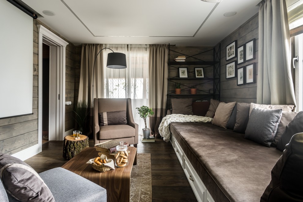 Дачная гостиная с лежанкой