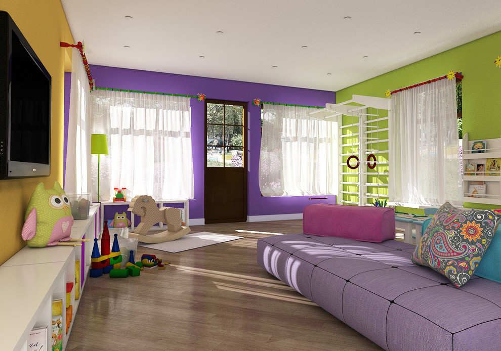 Игровая комната в загородном доме