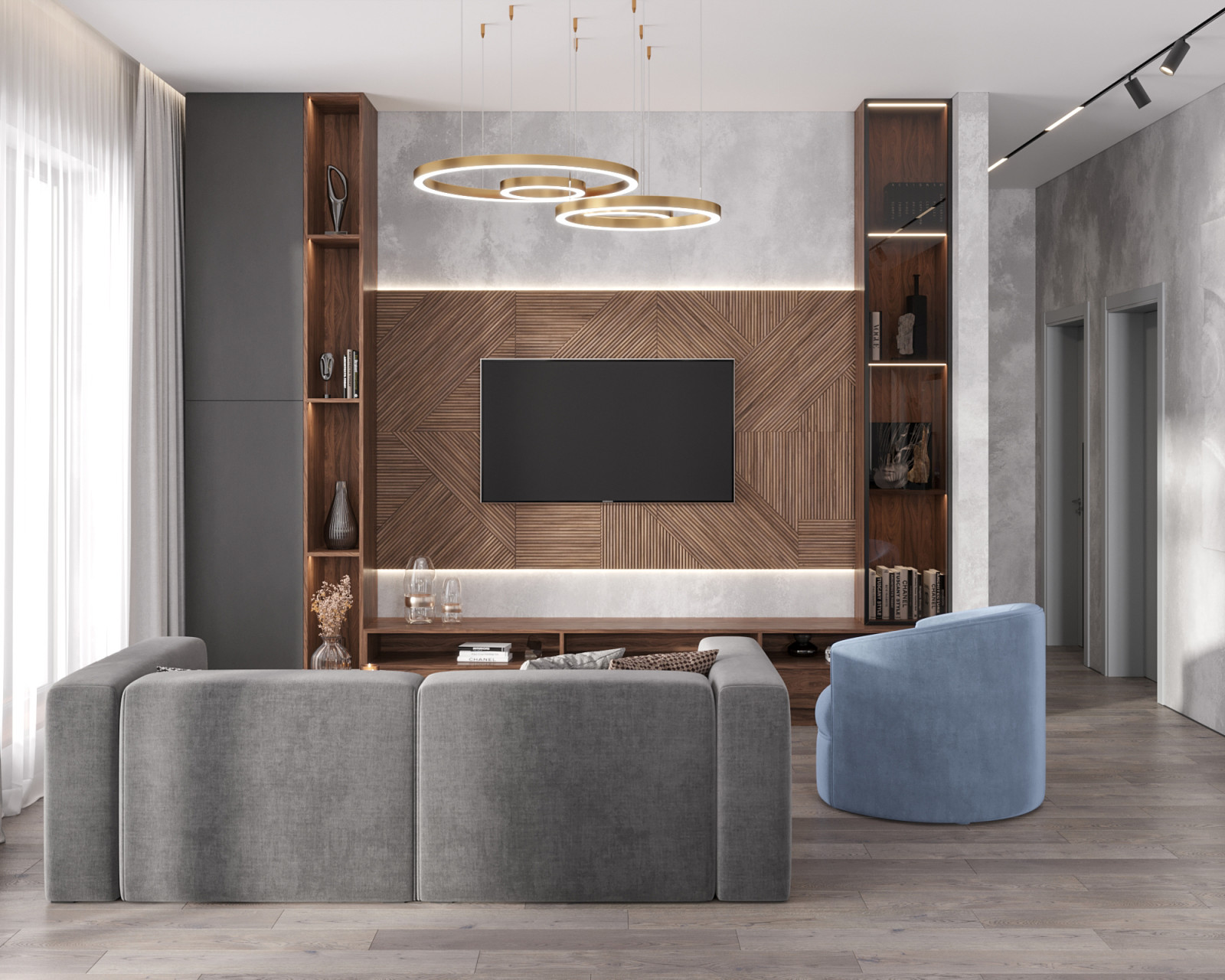 Обложка проекта: Дизайн проект загородного дома 140 кв.м