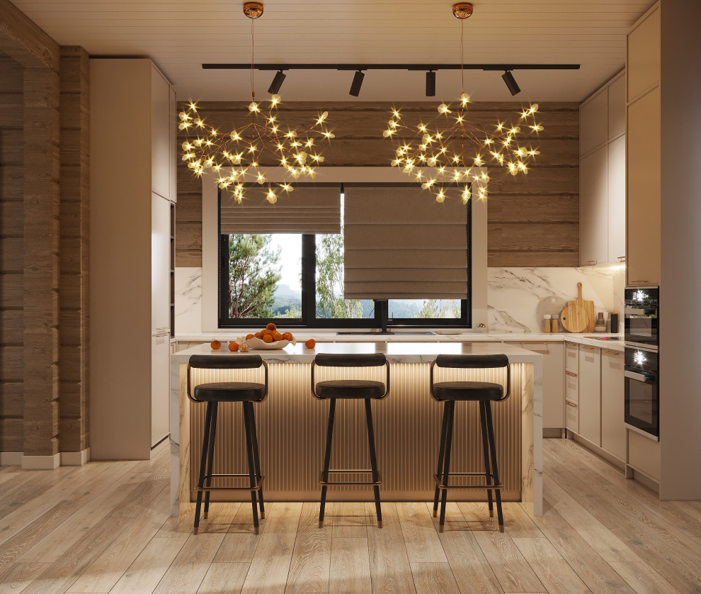 Обложка проекта: Дом из бруса 350м2