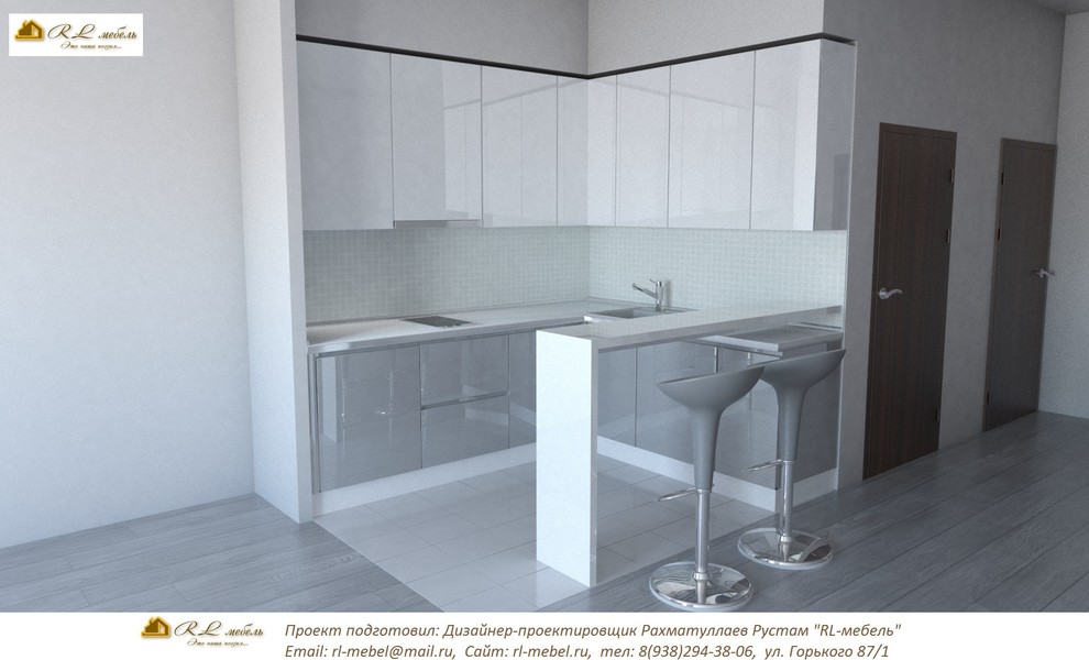 Обложка проекта: Кухня, заказчик Роман ЖК "Катерина"