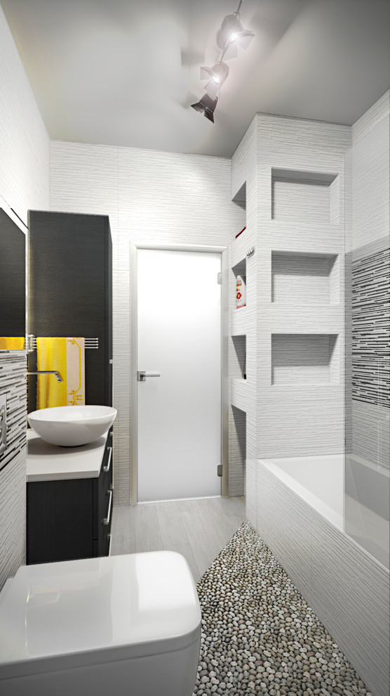 Урбанистический дизайн малогабаритной квартиры по мотивам Нью-Йорка