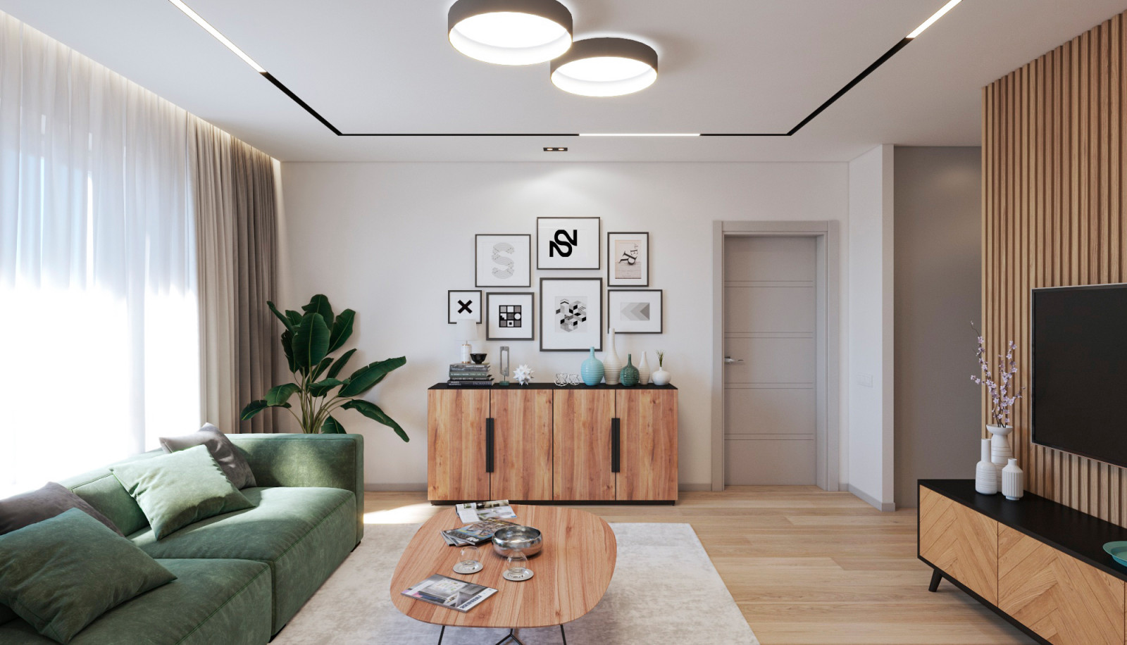 Дизайн квартиры 116 кв.м.