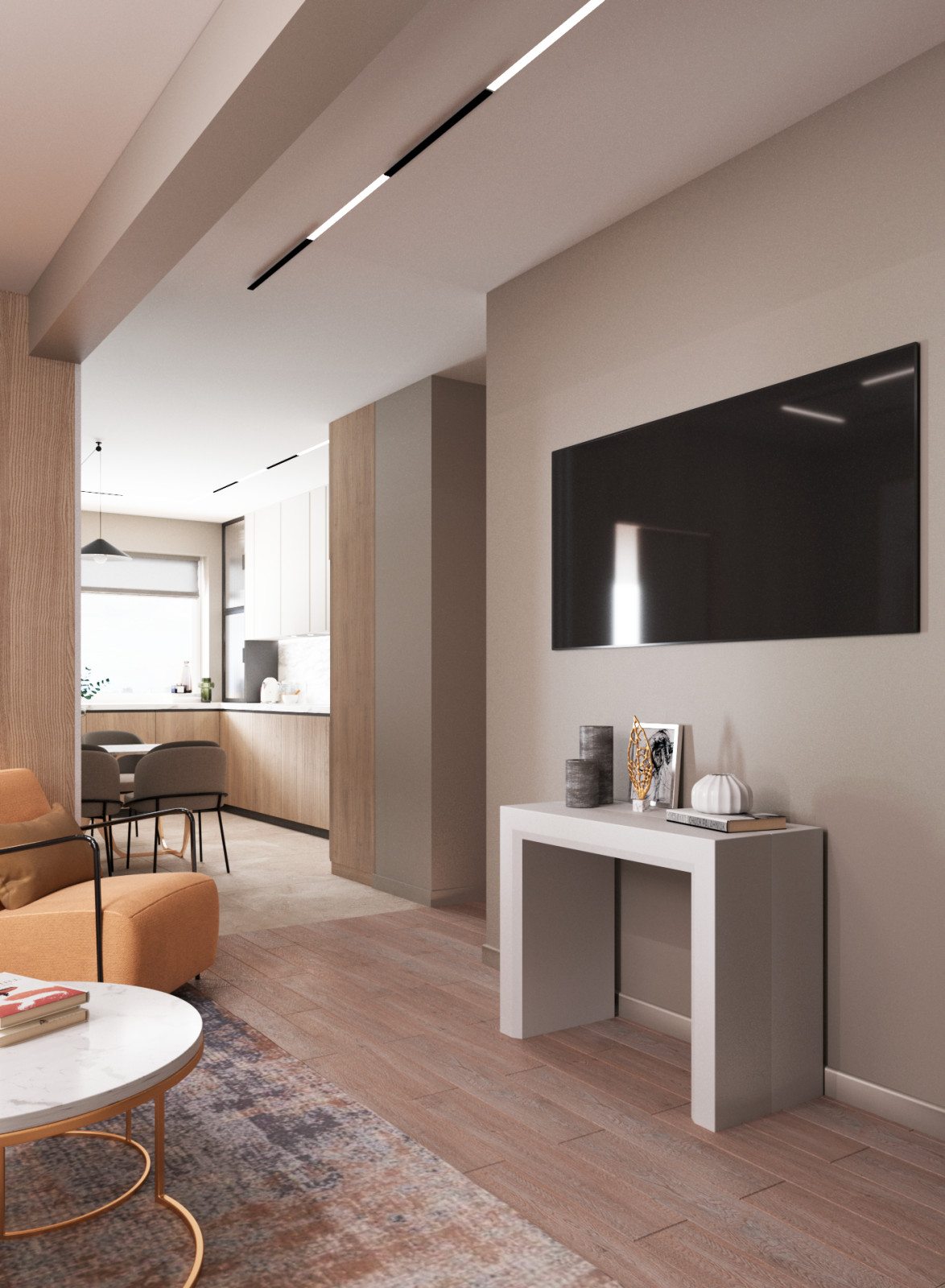 Квартира 200 м² у парка Царицыно (1 этаж)