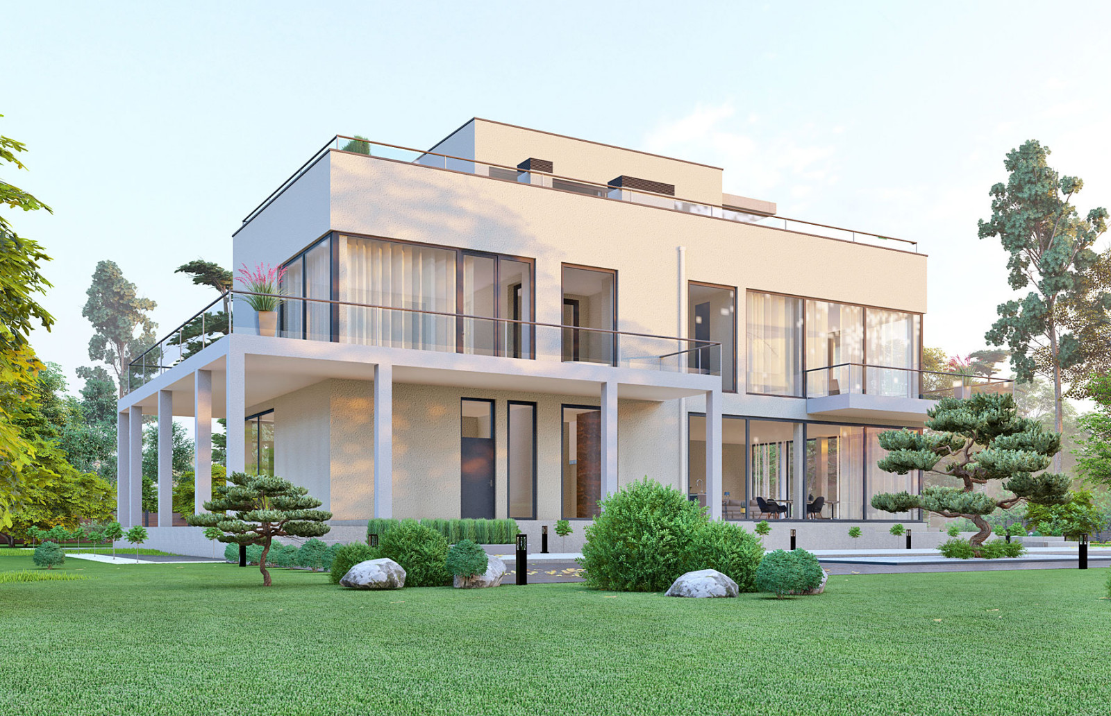 Проект современного дома