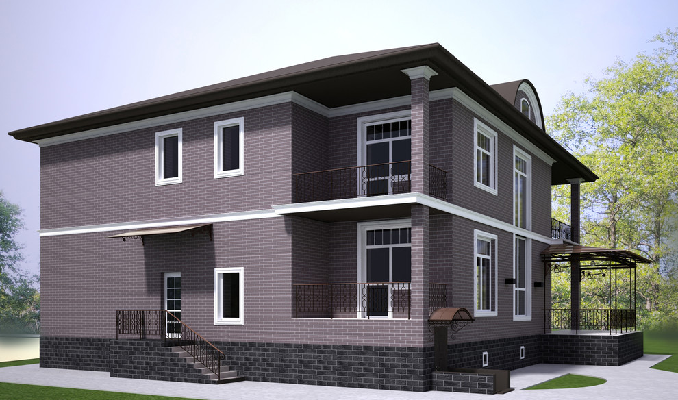 Реставрация фасада и проектирование интерьеров в КП Николина поляна