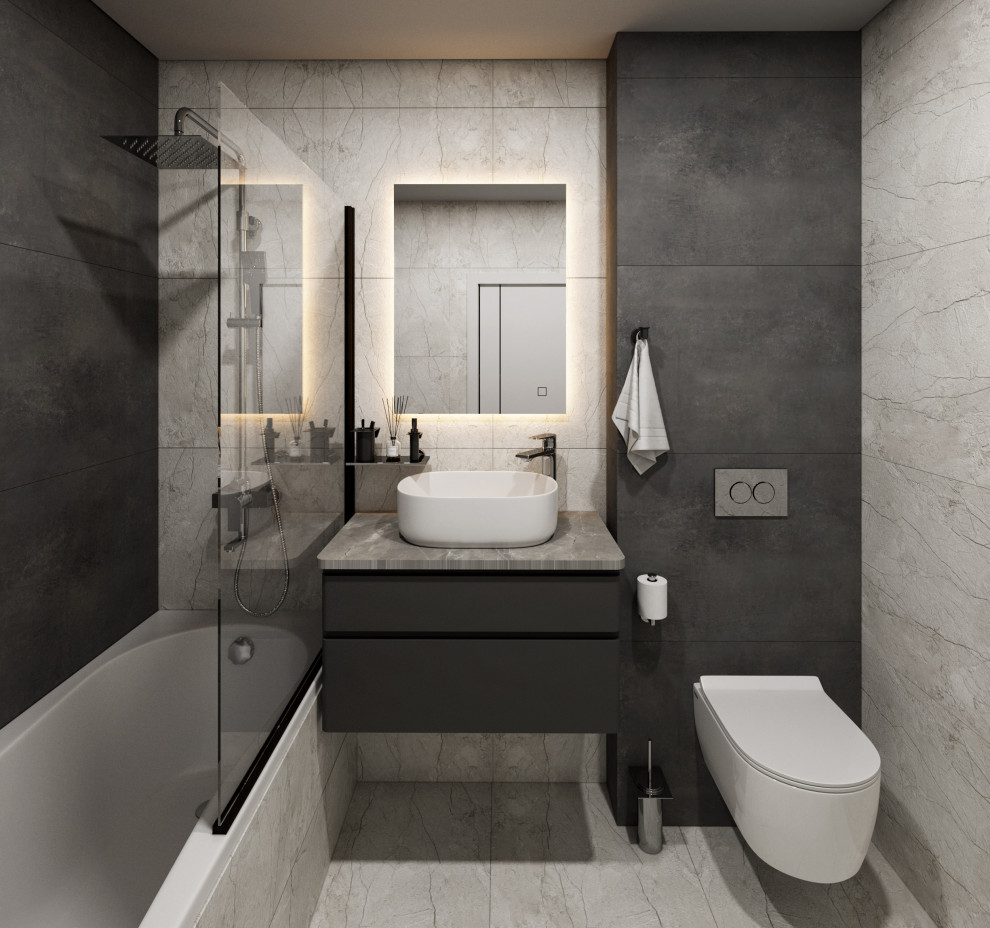 Обложка проекта: Дизайн "Брутальный серый"