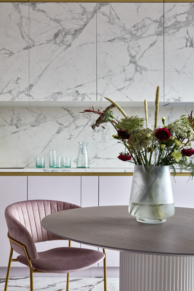 Современный ар деко для молодой семьи