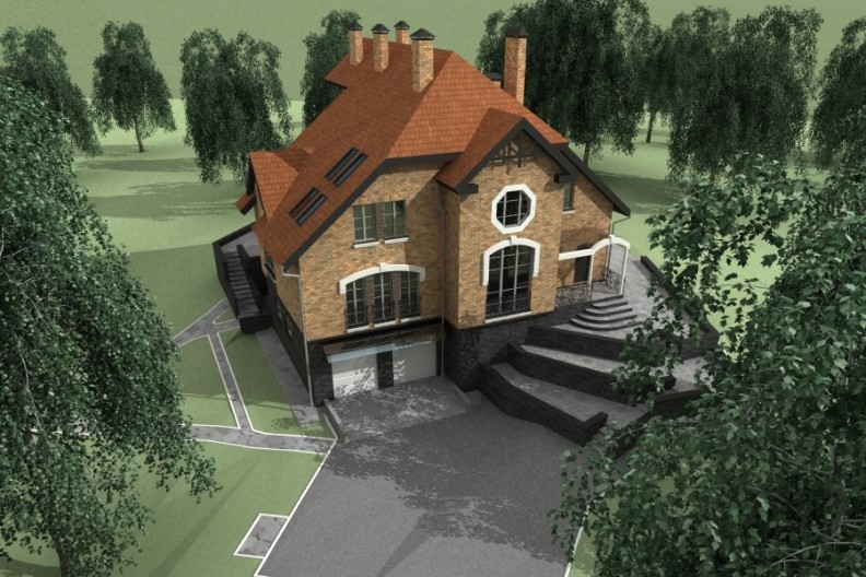 Обложка проекта: Загородный дом