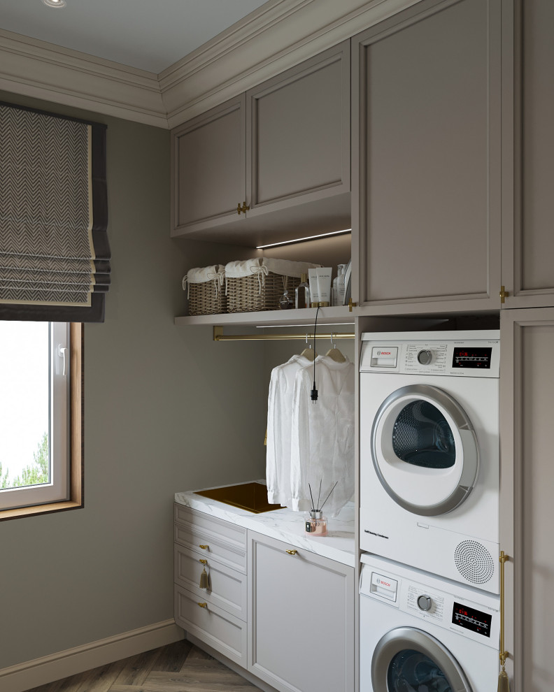 Загородный двухэтажный дом