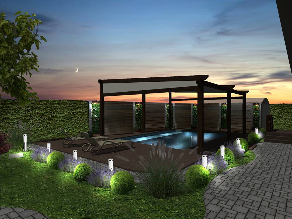 Ландшафтный дизайн участка в Белореченском районе