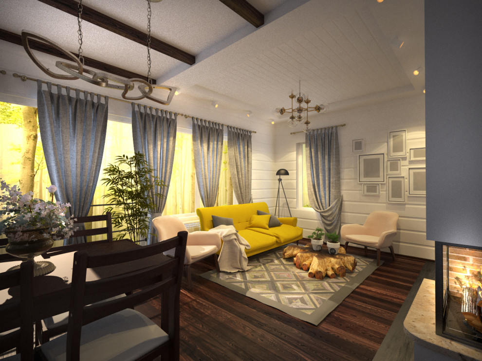 Кухня-гостиная