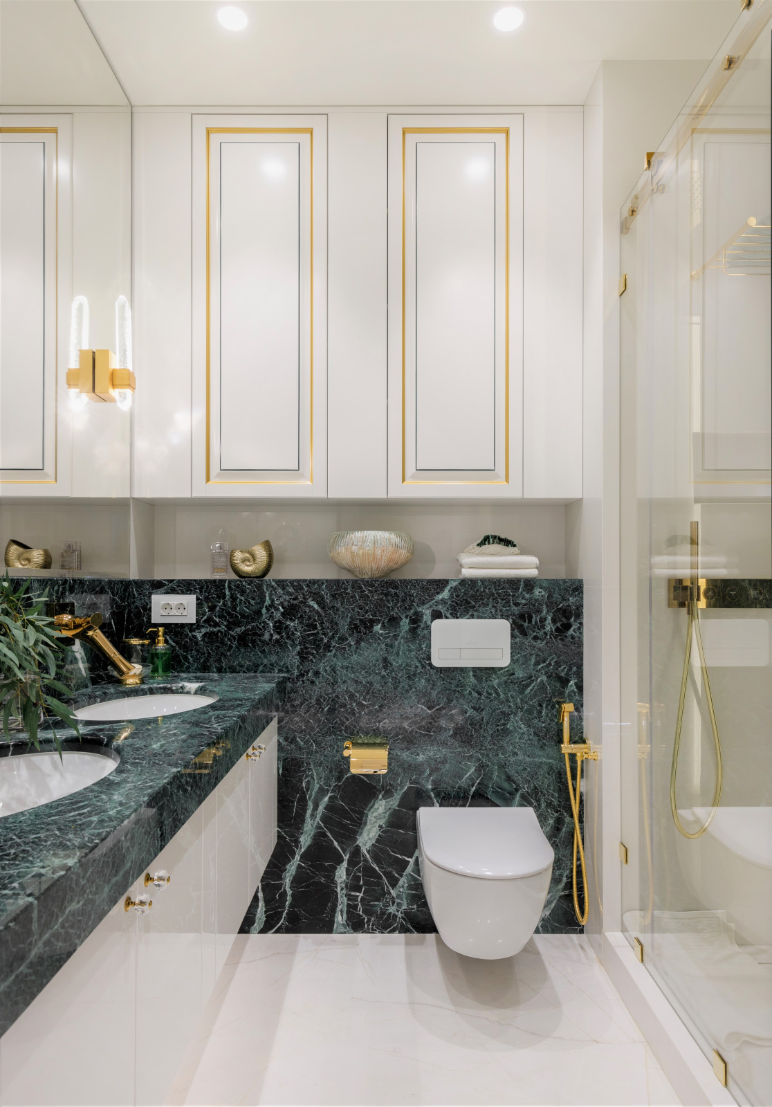 Современный интерьер в смешанном стиле.