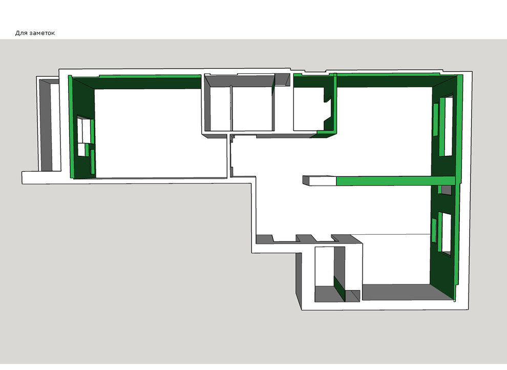 Скандинавский интерьер для молодой семейной пары