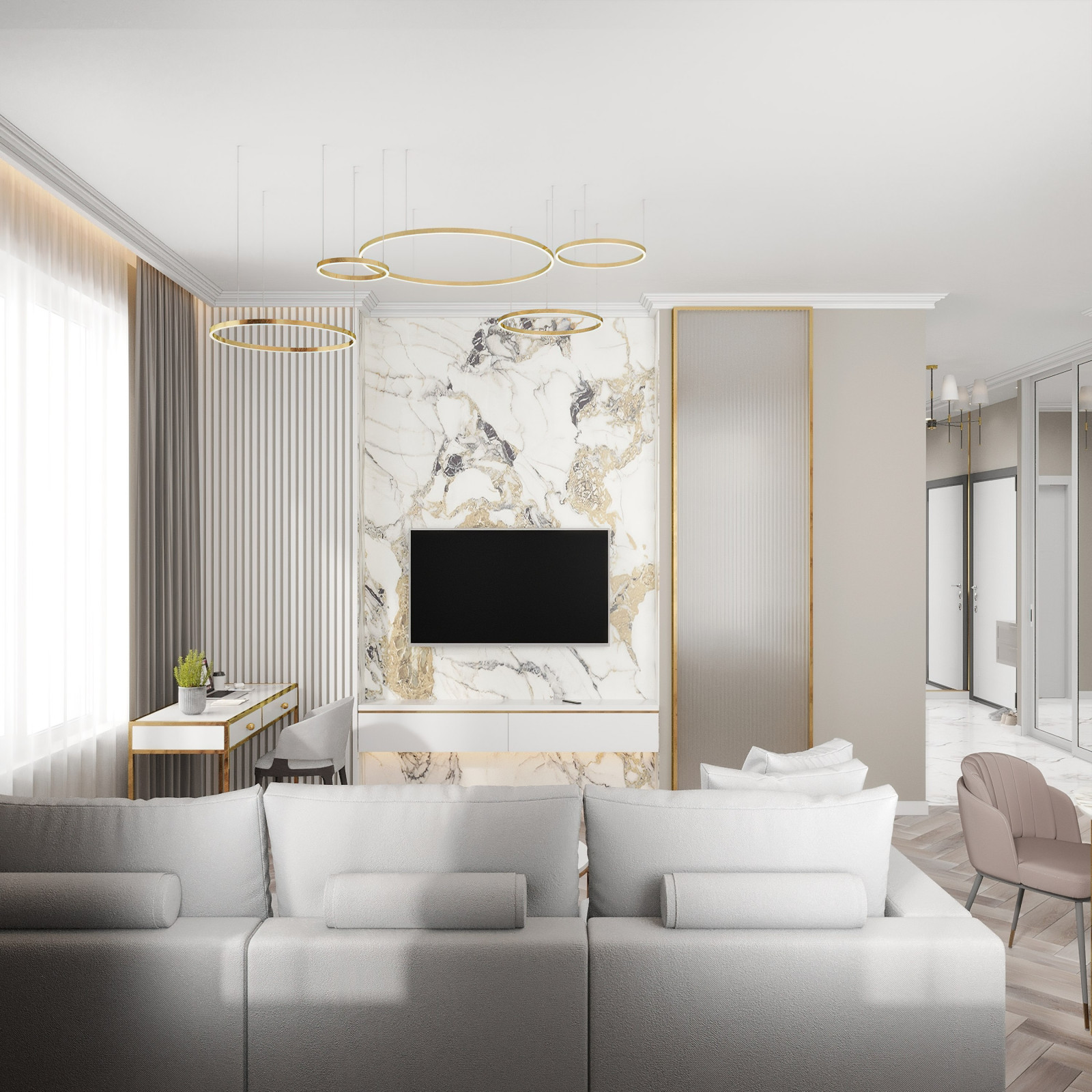 Интерьер квартиры в современном стиле