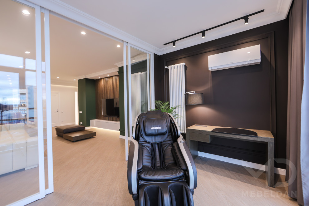 Мебель под ключ в одном стиле для квартиры 120м2