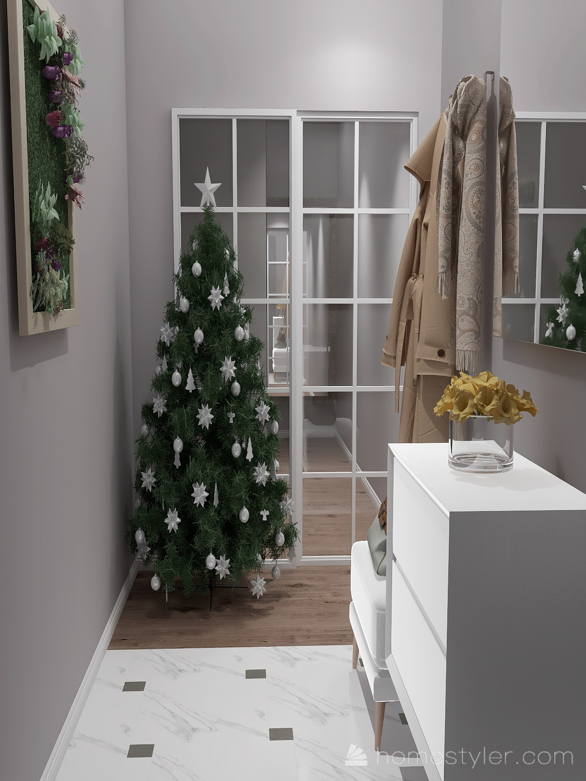 Дизайн-проект квартиры для молодых родителей