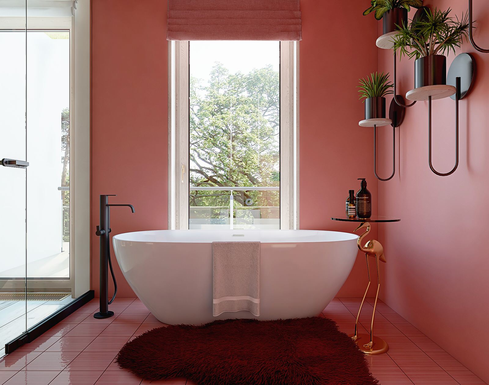 Ванная. Таунхаус в ЖК "Парк Авеню"