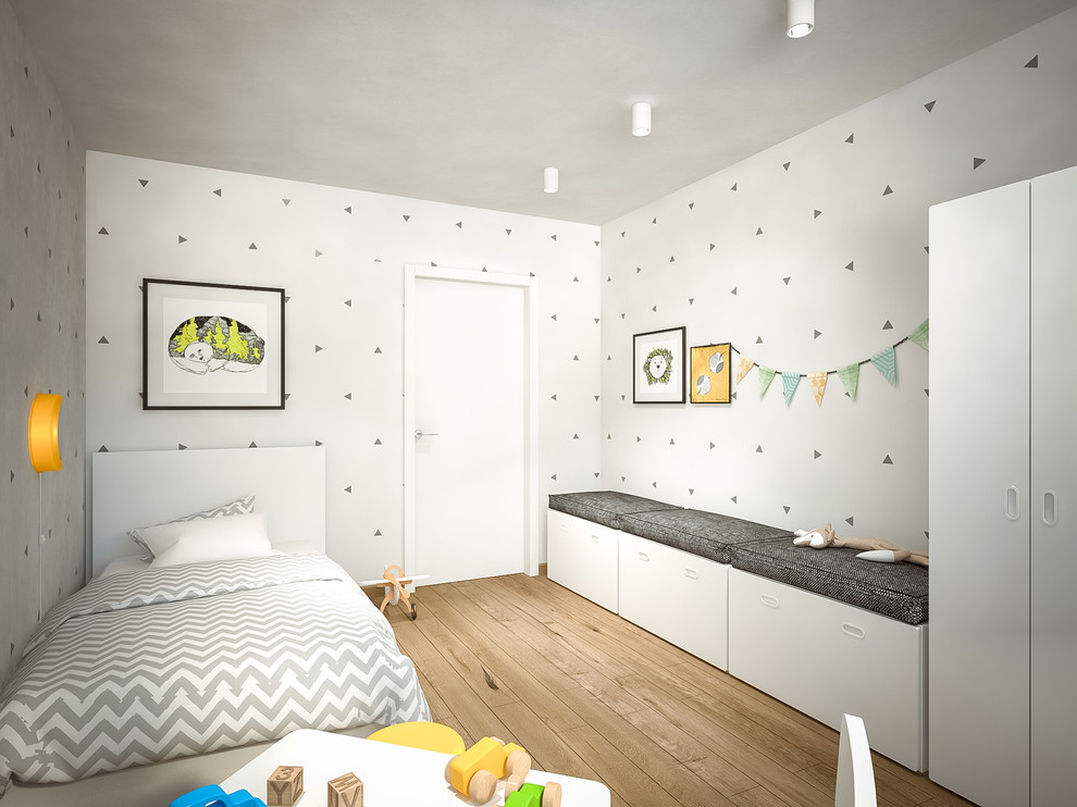 Смелая контрастная квартира