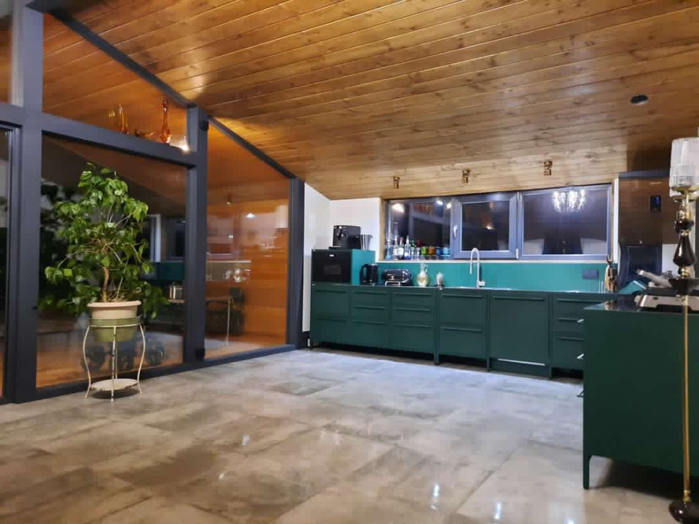 Планкен из лиственницы в дизайне интерьера дома