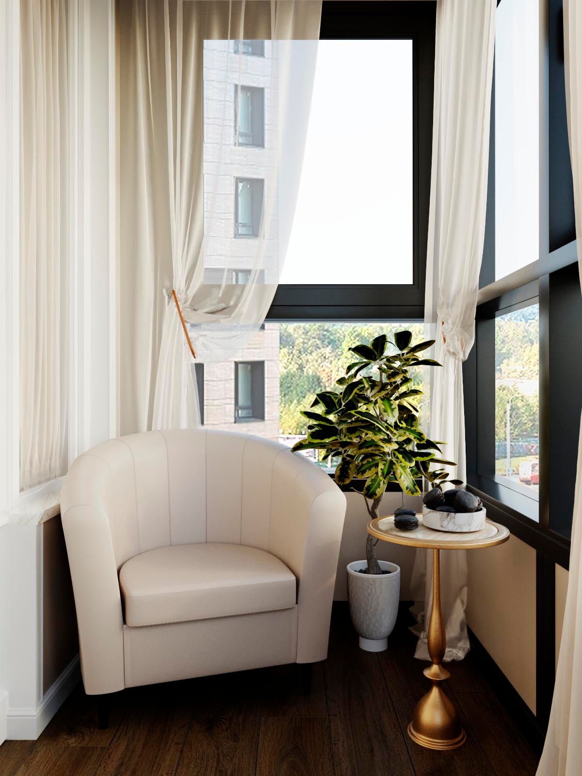 Дизайн интерьера квартиры  в ЖК "Легенда на  Дальневосточном"