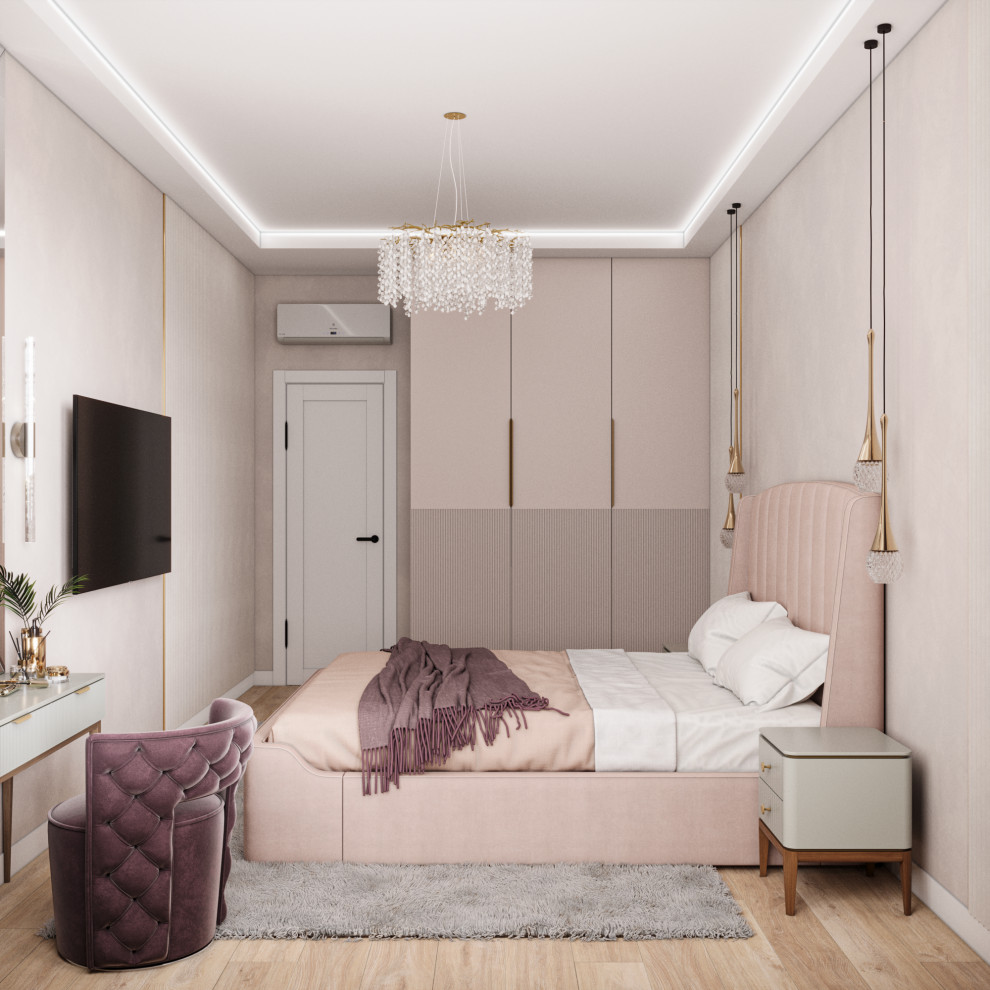 Проект интерьера квартиры 67 м2 в ЖК "Рассказово"