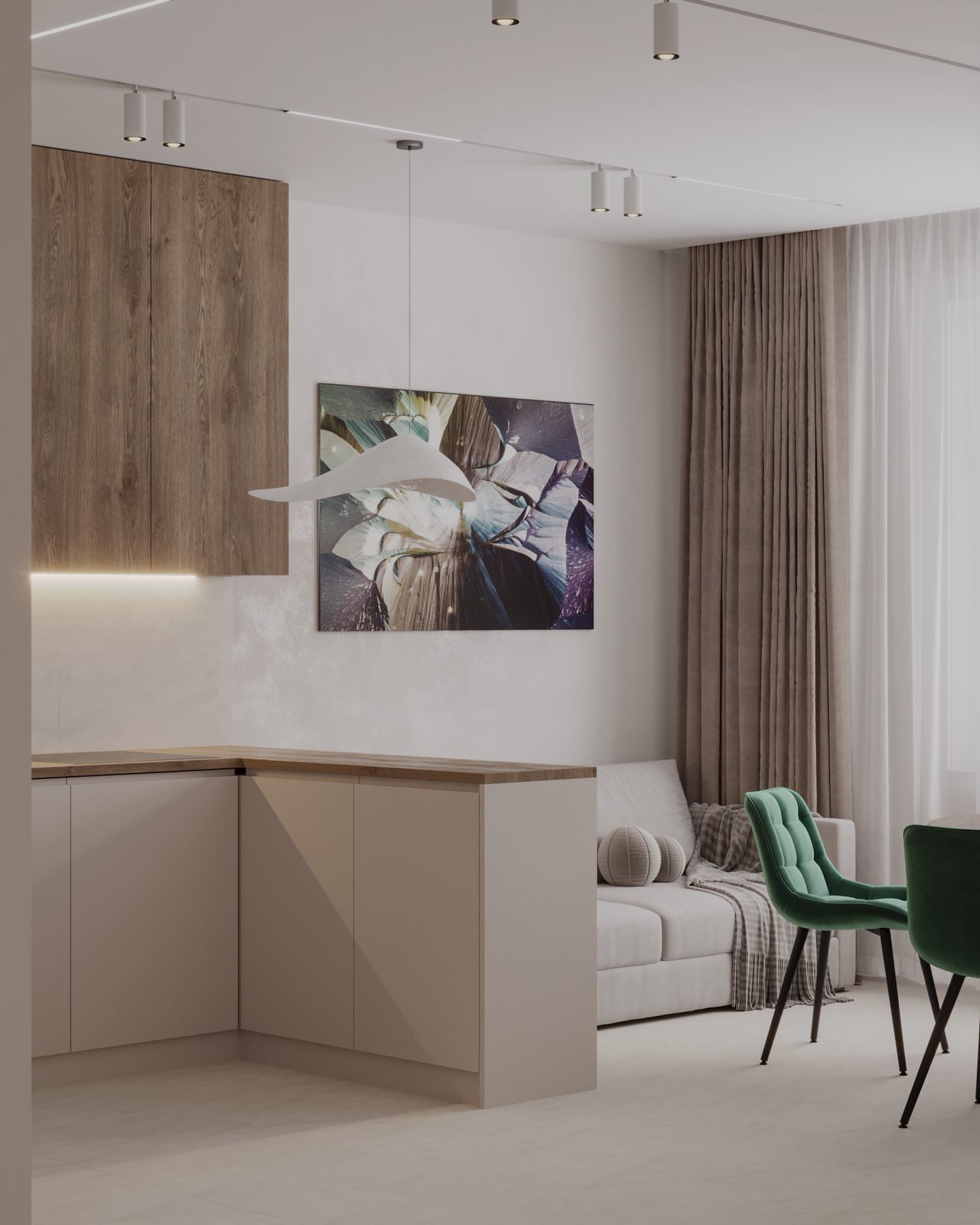 Дизайн интерьера квартиры в ЖК Ultra City