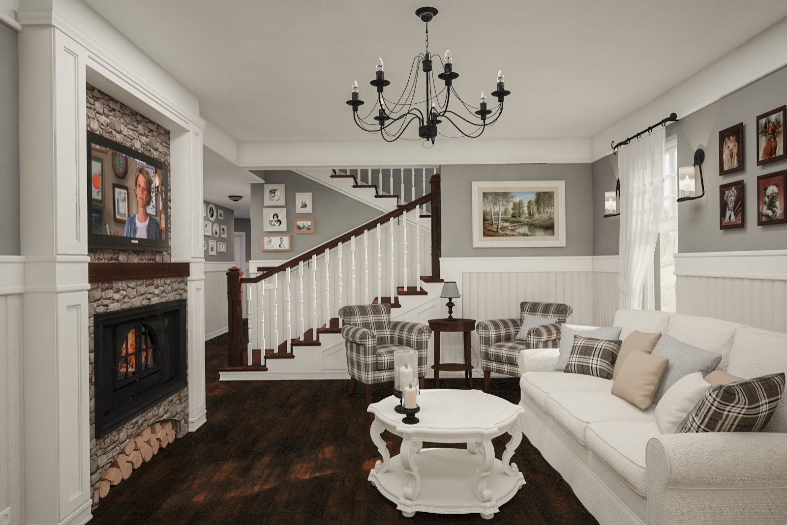 Дом в американском стиле