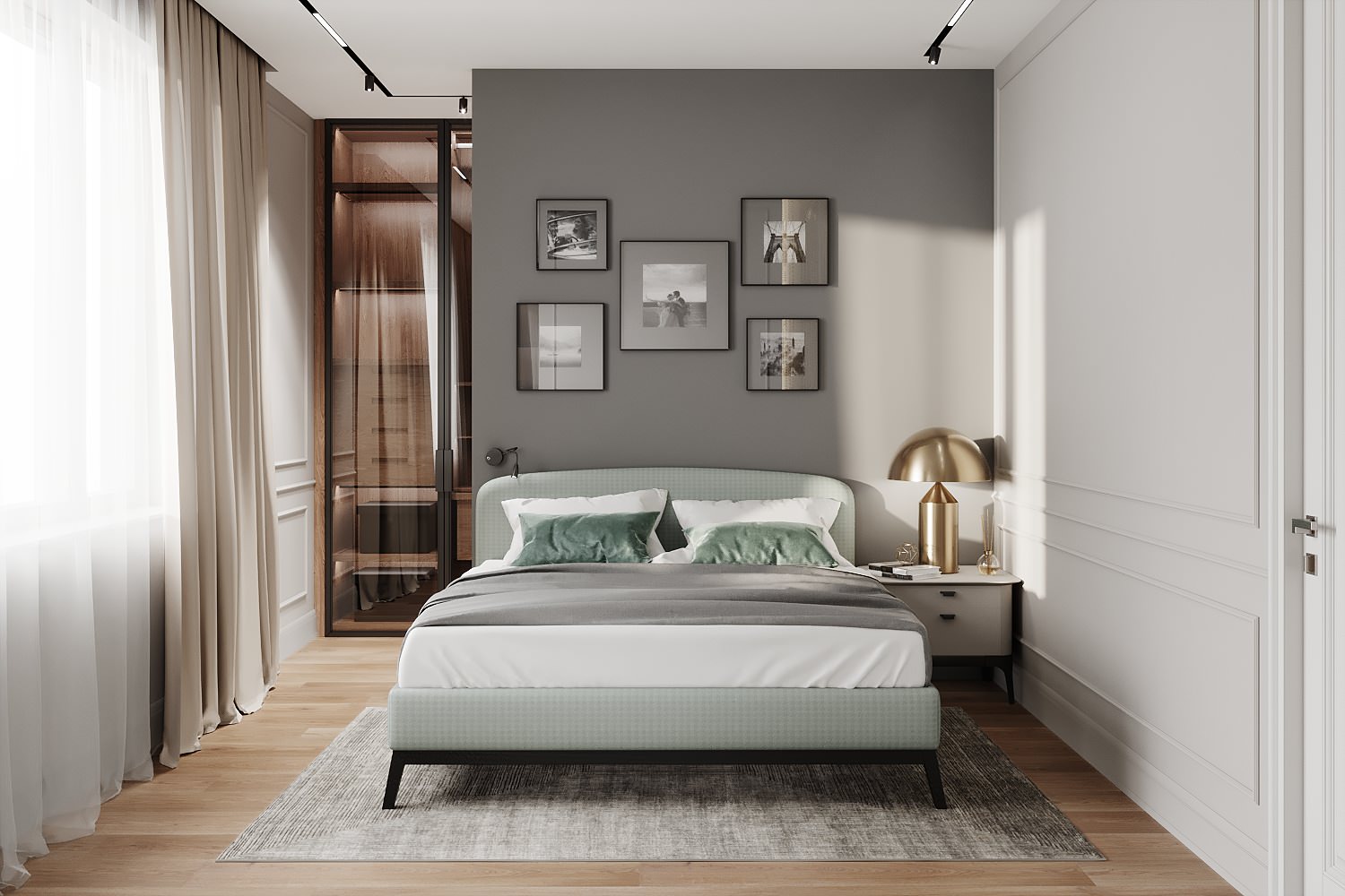 Дизайн трехкомнатной квартиры 100 кв. метров в Москве