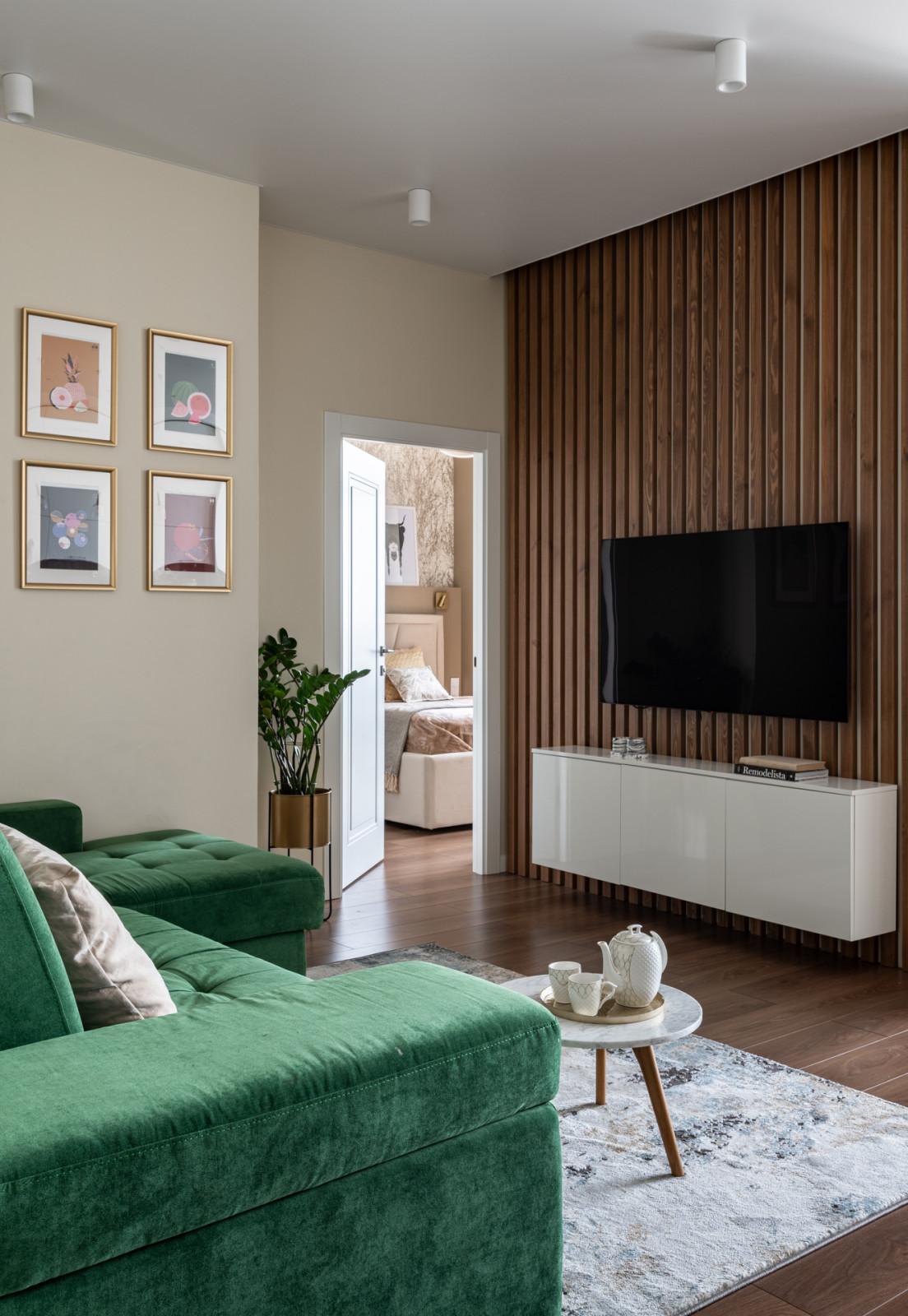 Современный интерьер в ЖК Маяк