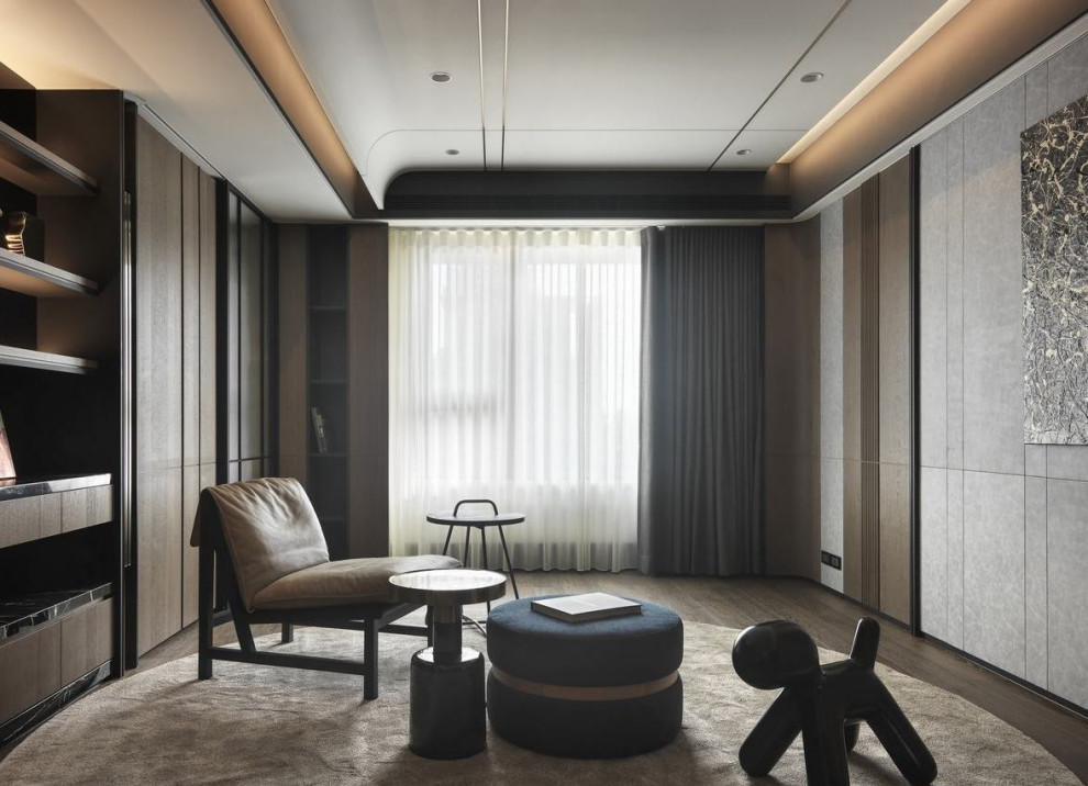 Дом холостяка - единое пространство для полноценного отдыха и работы от L DESIGN