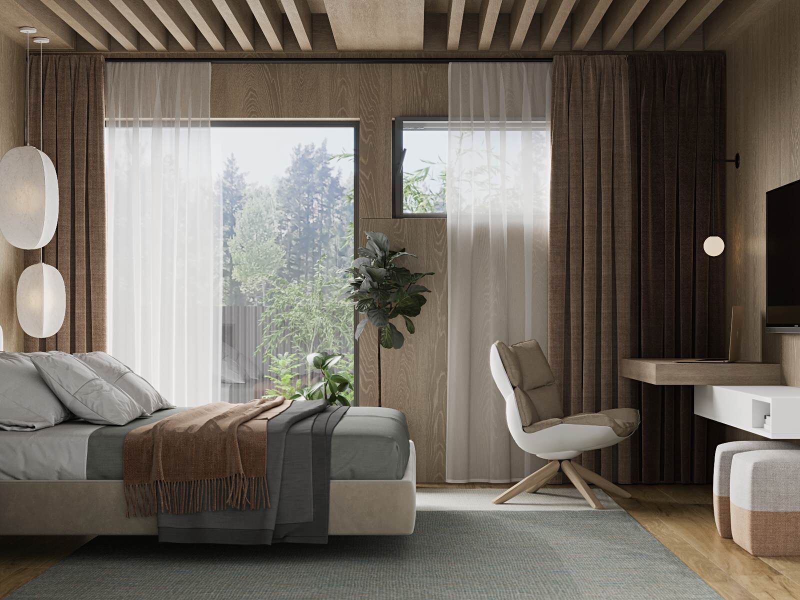 Проект дома Фахверк Домогацкого