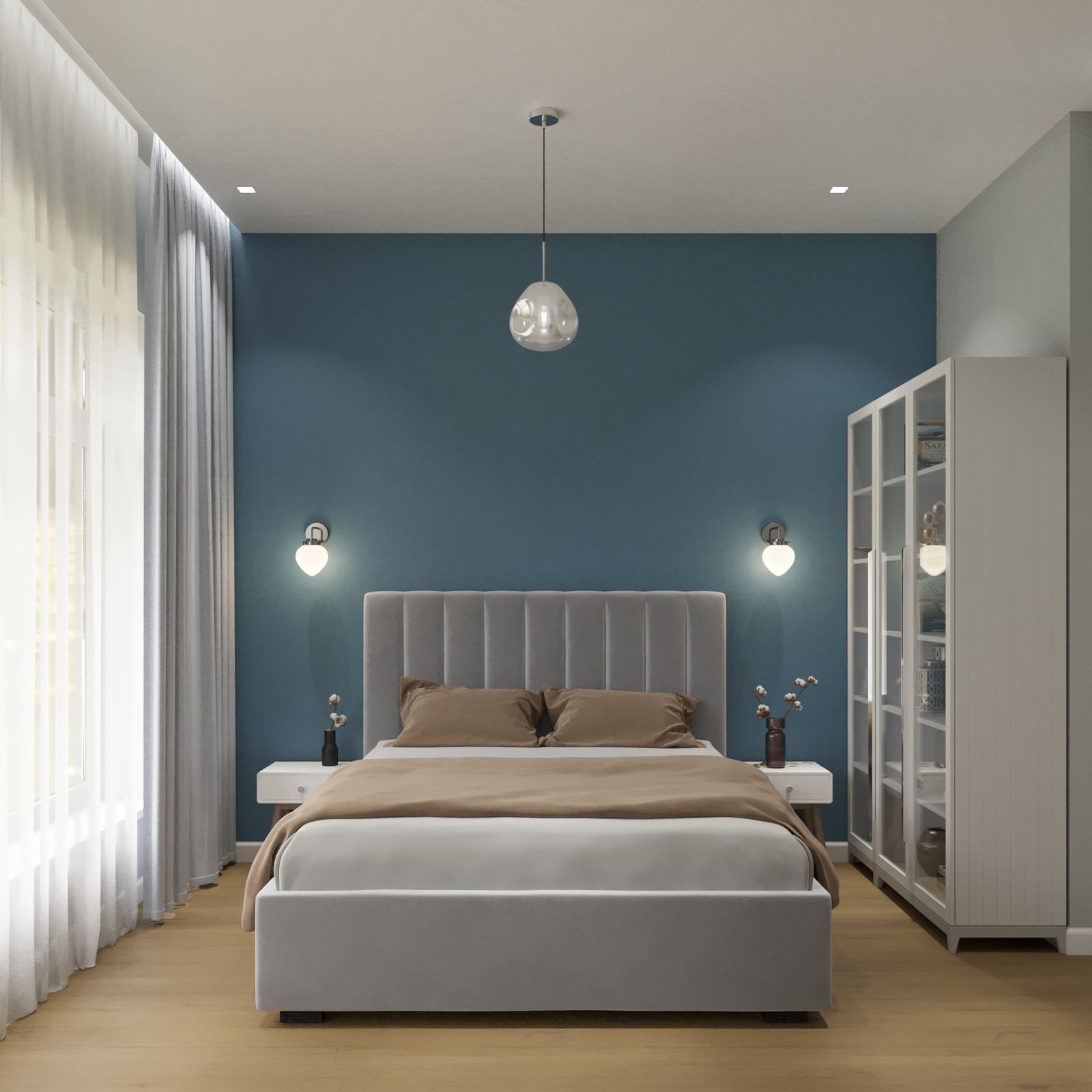 Дизайн проект таунхауса 100м