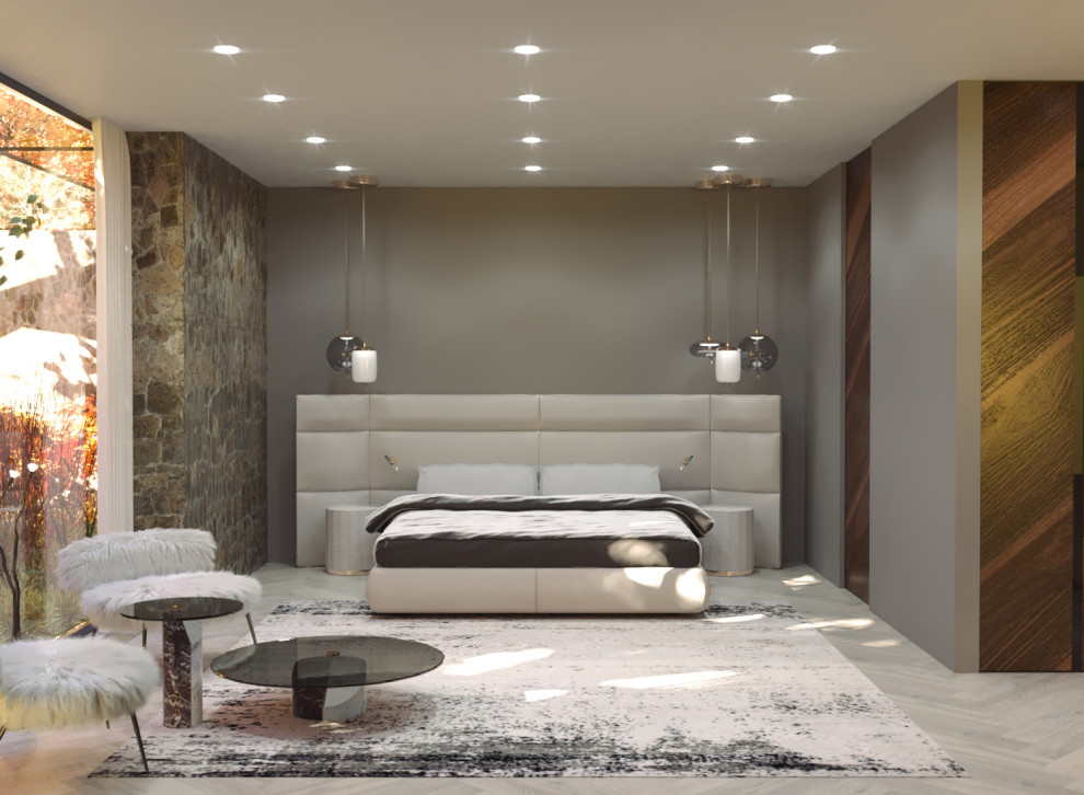 House with an interior courtyard garden and pool