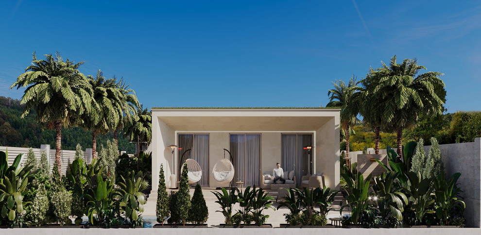 Архитектурный проект 1-но этажной MINIVILLI.terra