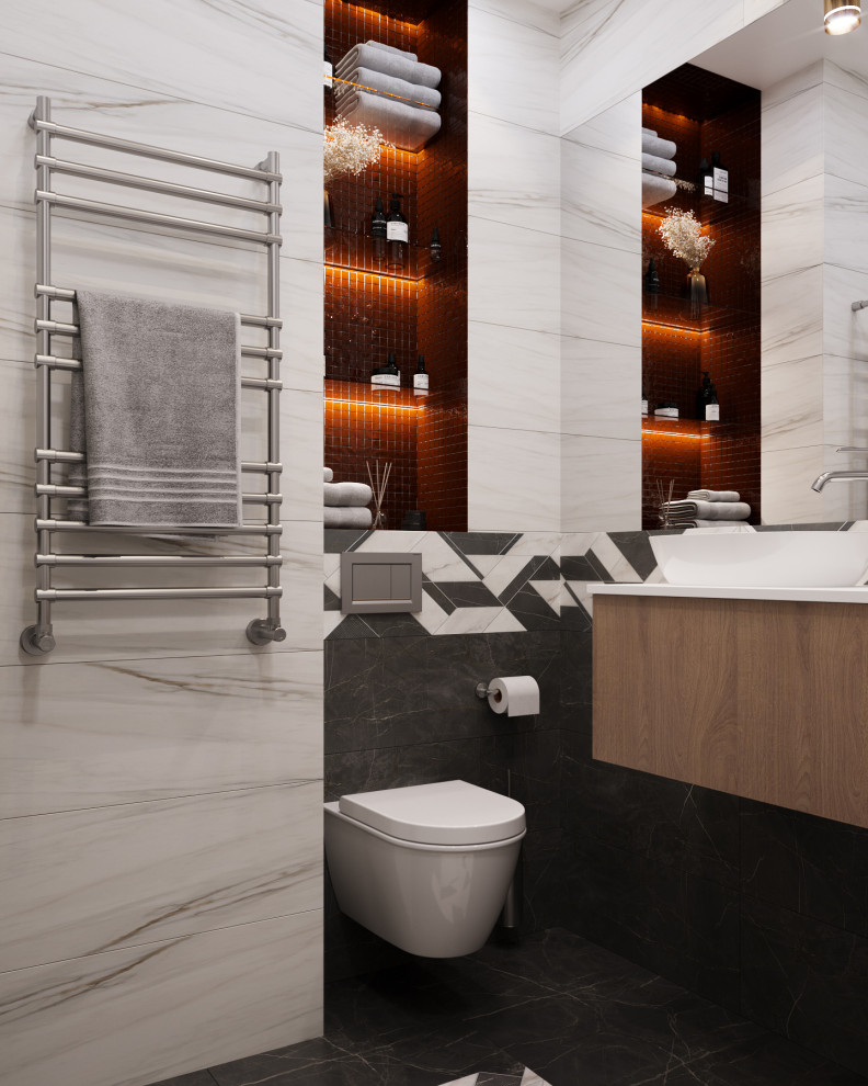 Санузел из проекта "Природные оттенки"