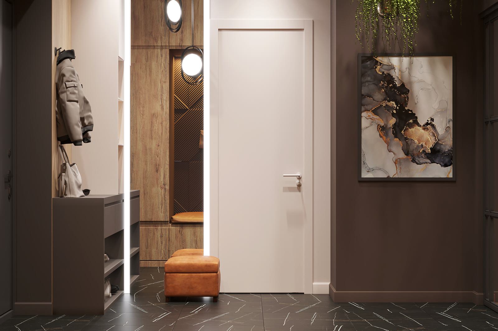 Трехэтажный дом для семьи