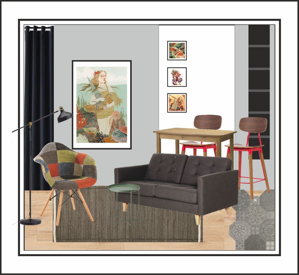 Коллажи для проекта в сталинке.г.Казань