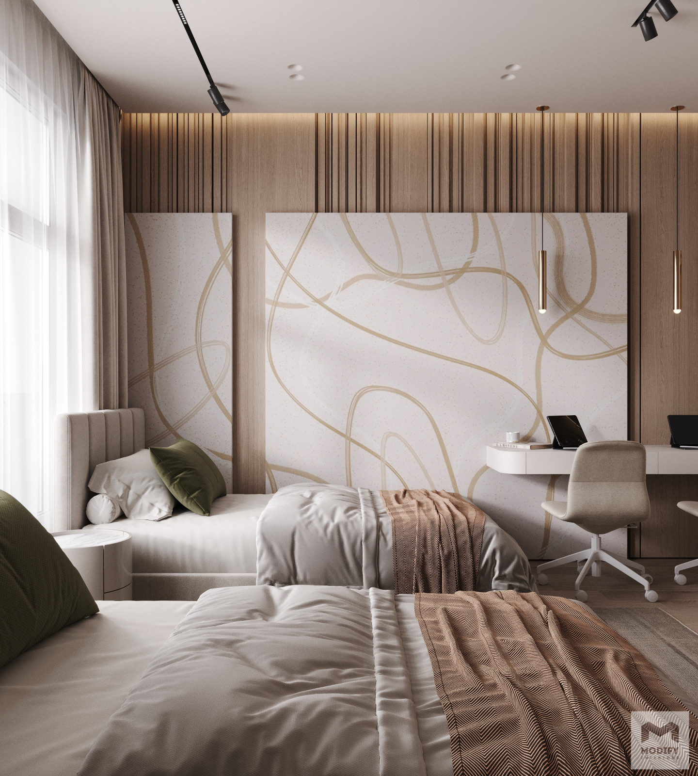 Интерьерное оформление жилого пространства