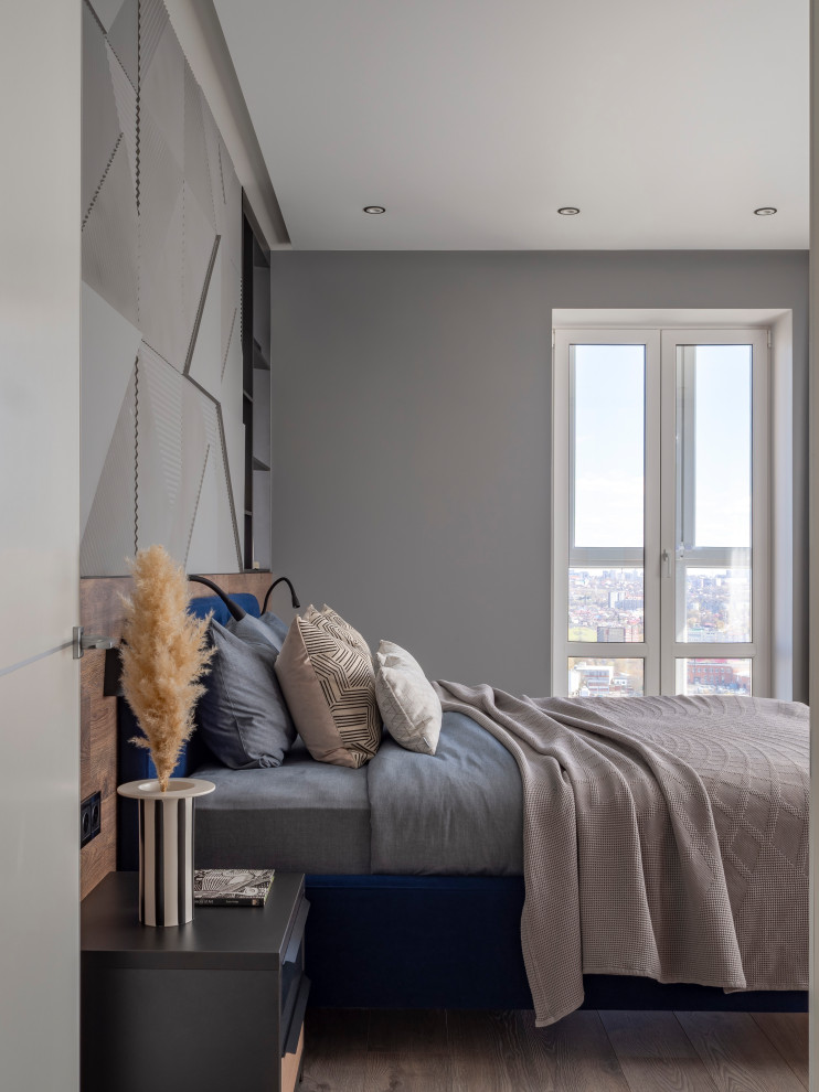 Серо-бежевый минимализм в ЖК Пушкин