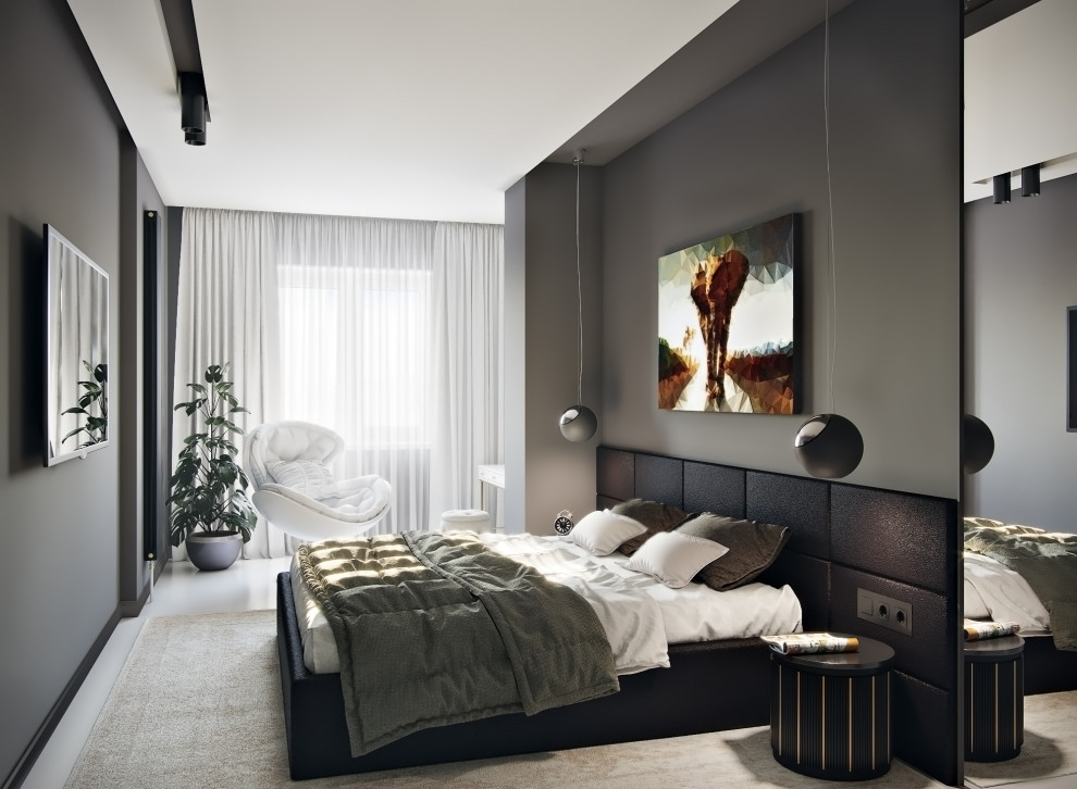 Обложка проекта: Спальня в современном стиле