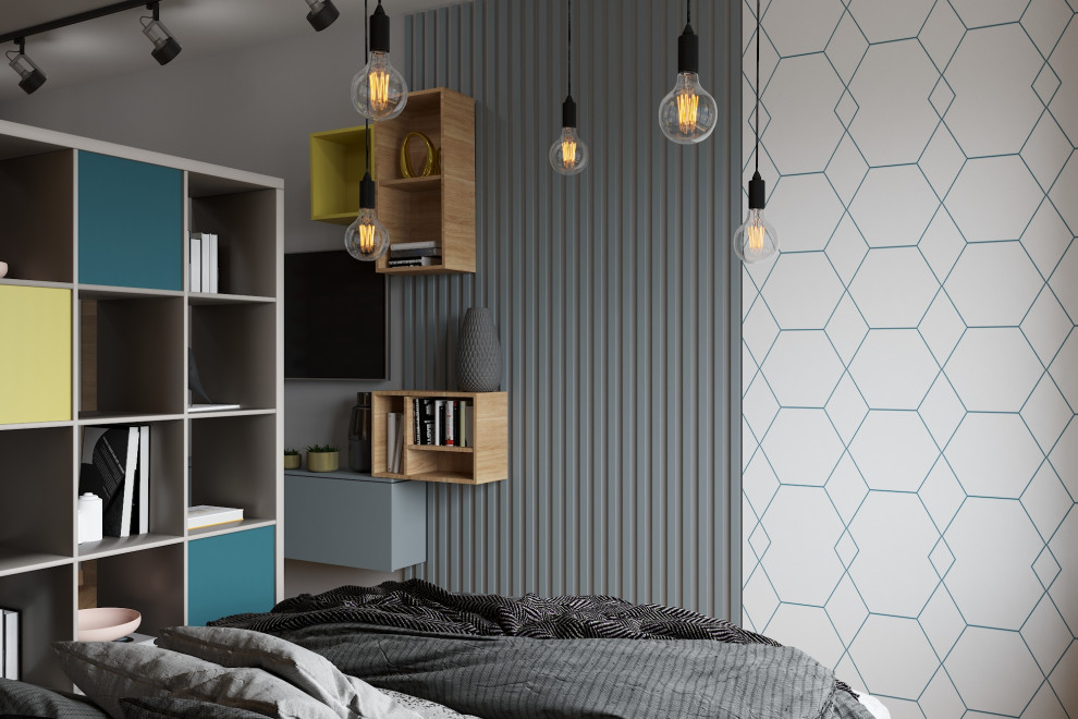 Квартира для молодого мужчины в современном стиле