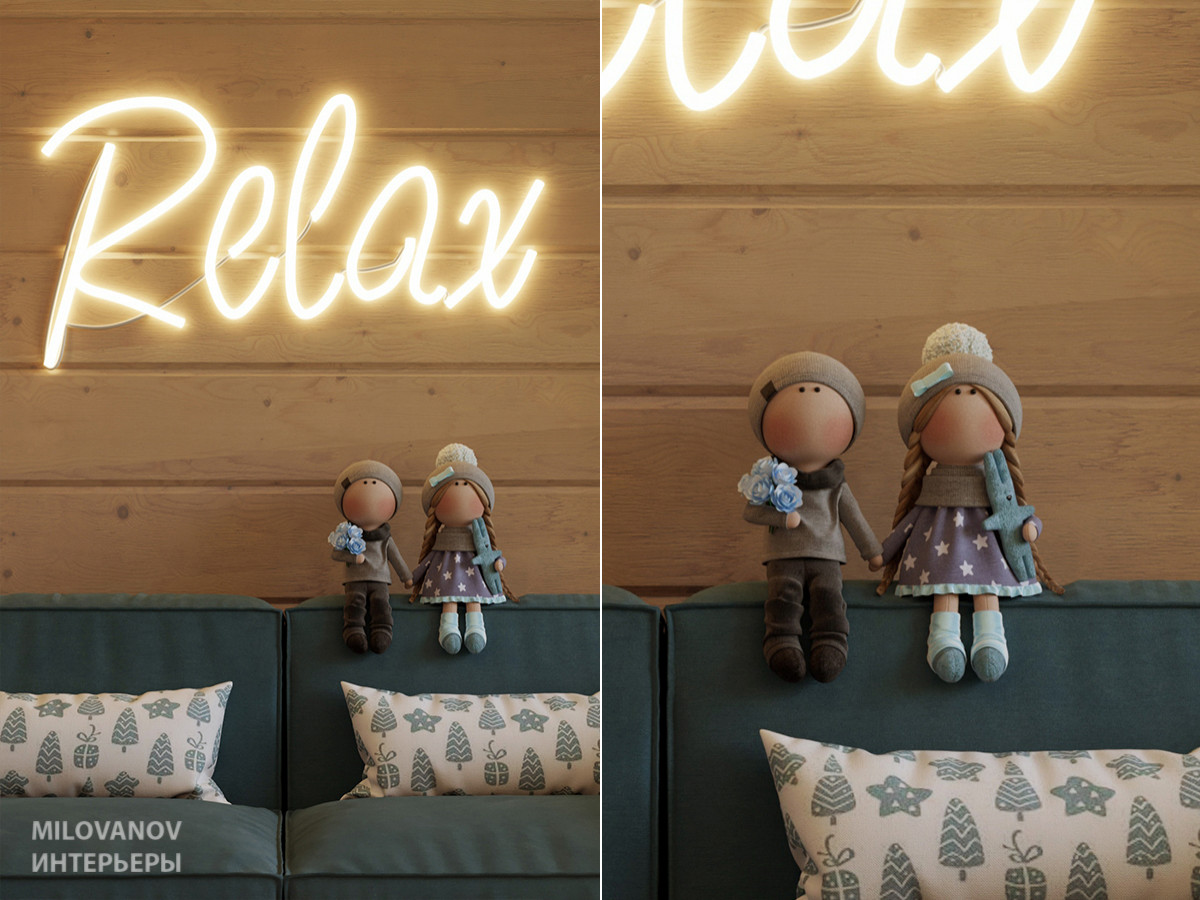 ДОМ ИЗ КЛЕЕНОГО БРУСА